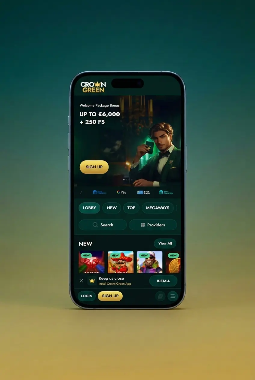 Step-by-step guide to betting on Formula 1 at Crowngreen, from registration to placing a bet on desktop or app