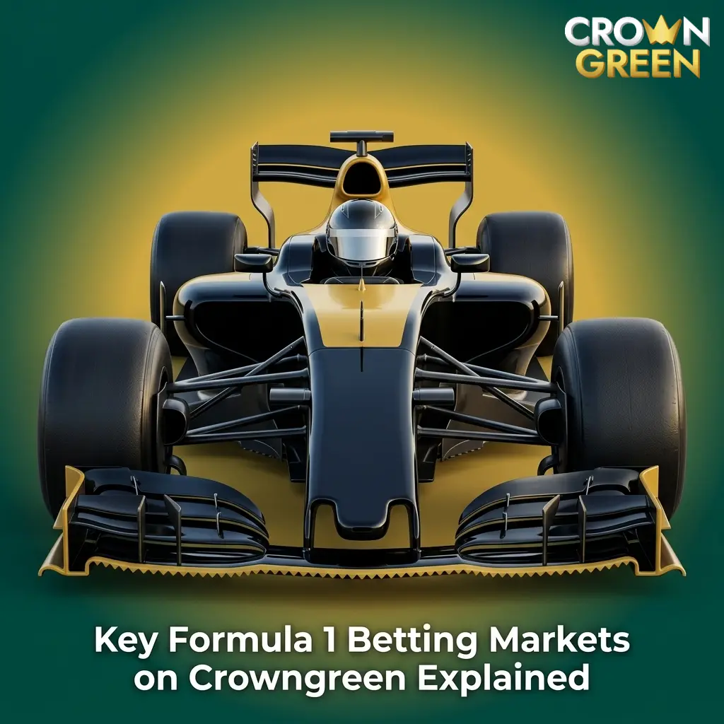 Formula 1 betting markets on Crowngreen including race winner, podium finish, fastest lap and constructor championship