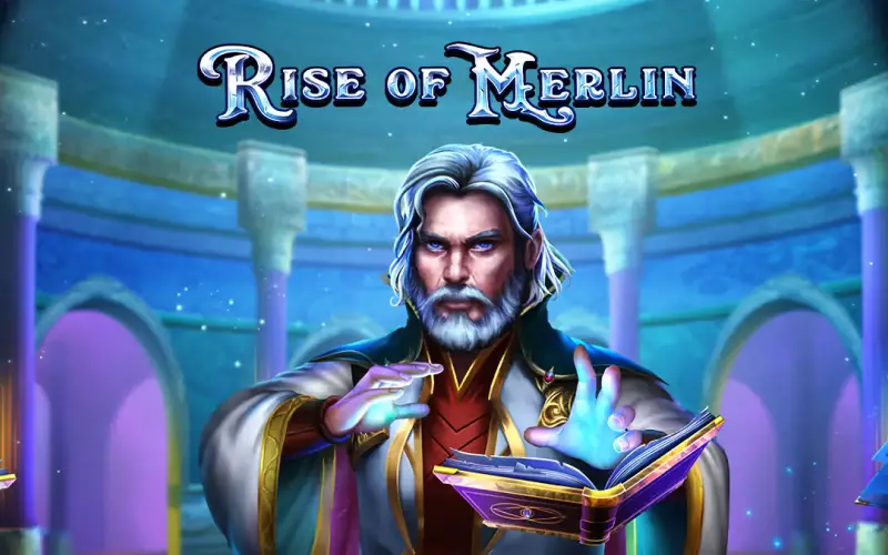 Cast spells for big payouts in Rise of Merlin at Crowngreen casino.
